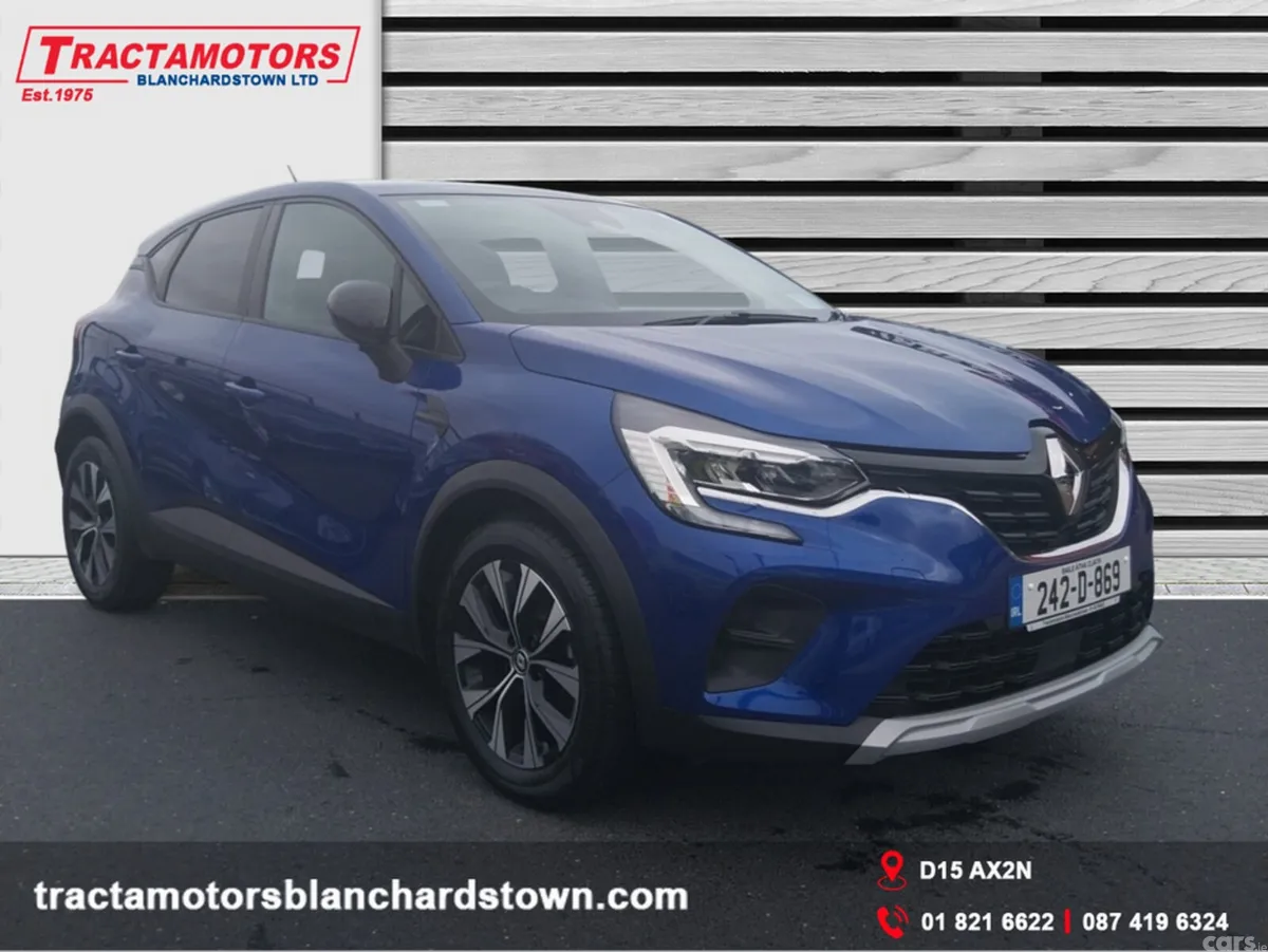 Renault Captur Hatchback, Petrol, 2024, Blue