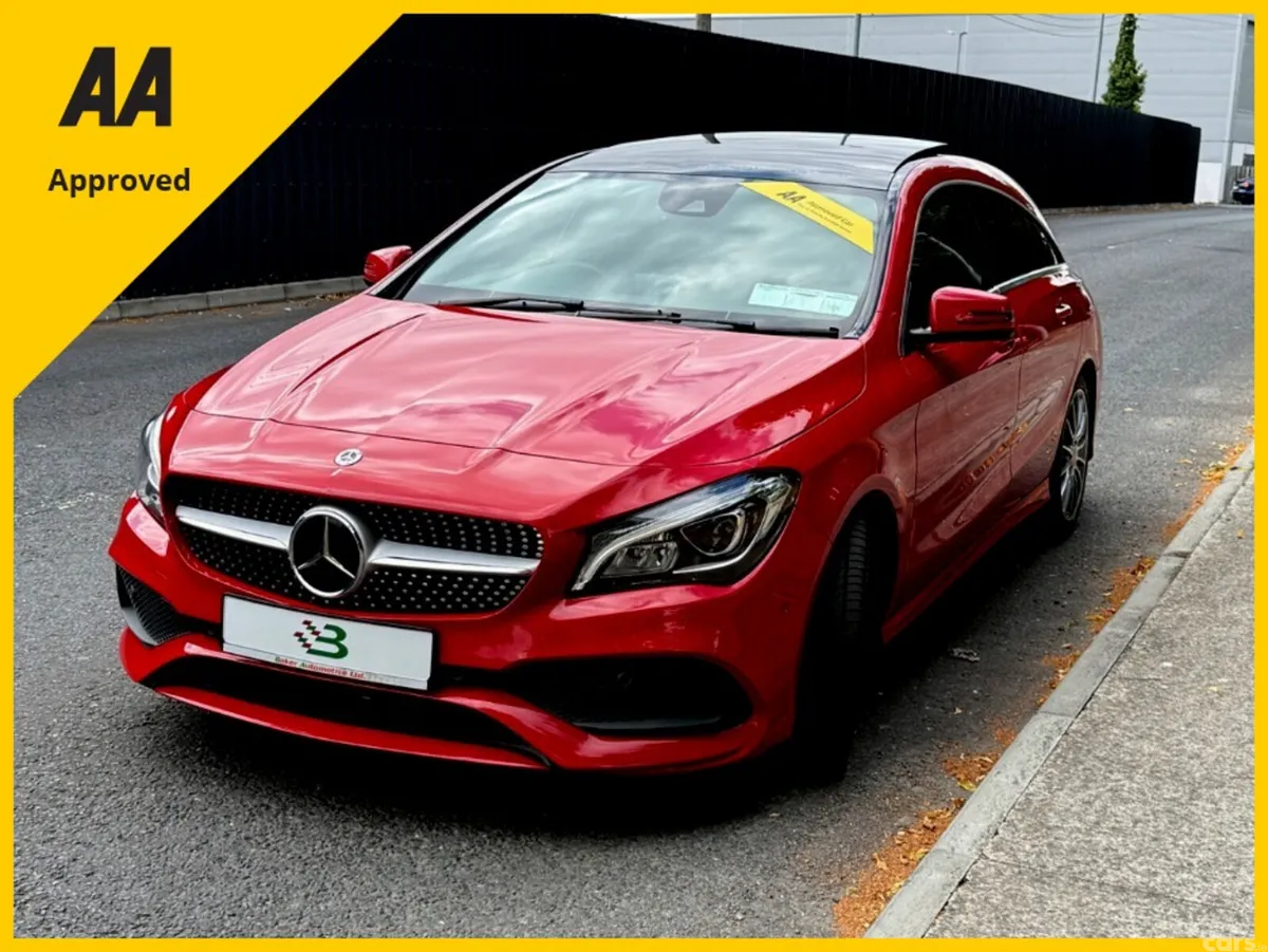Mercedes-Benz CLA Estate, Petrol, 2019, Red