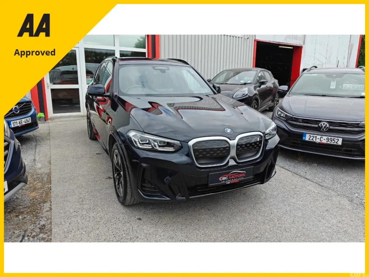 BMW iX3 SUV, Electric, 2023, Black