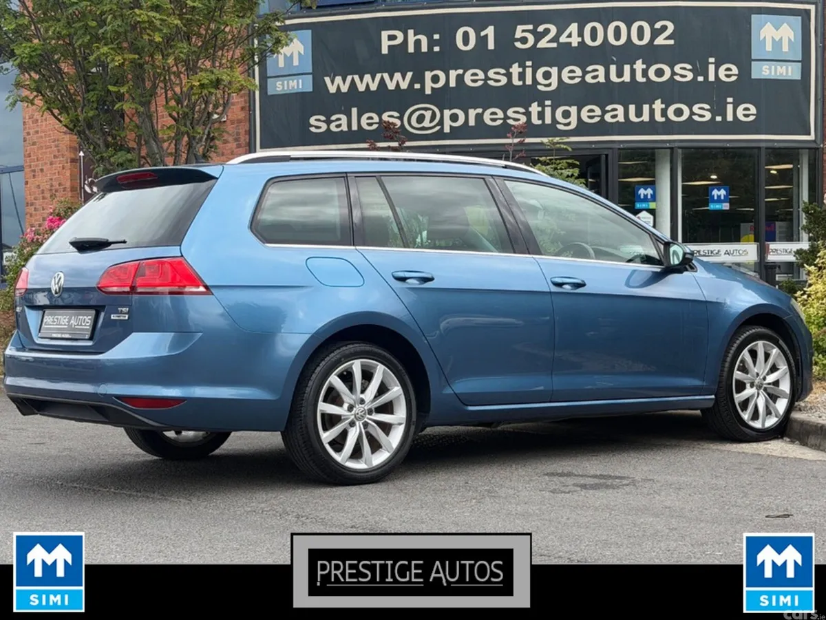 Volkswagen Golf Estate, Petrol, 2017, Blue