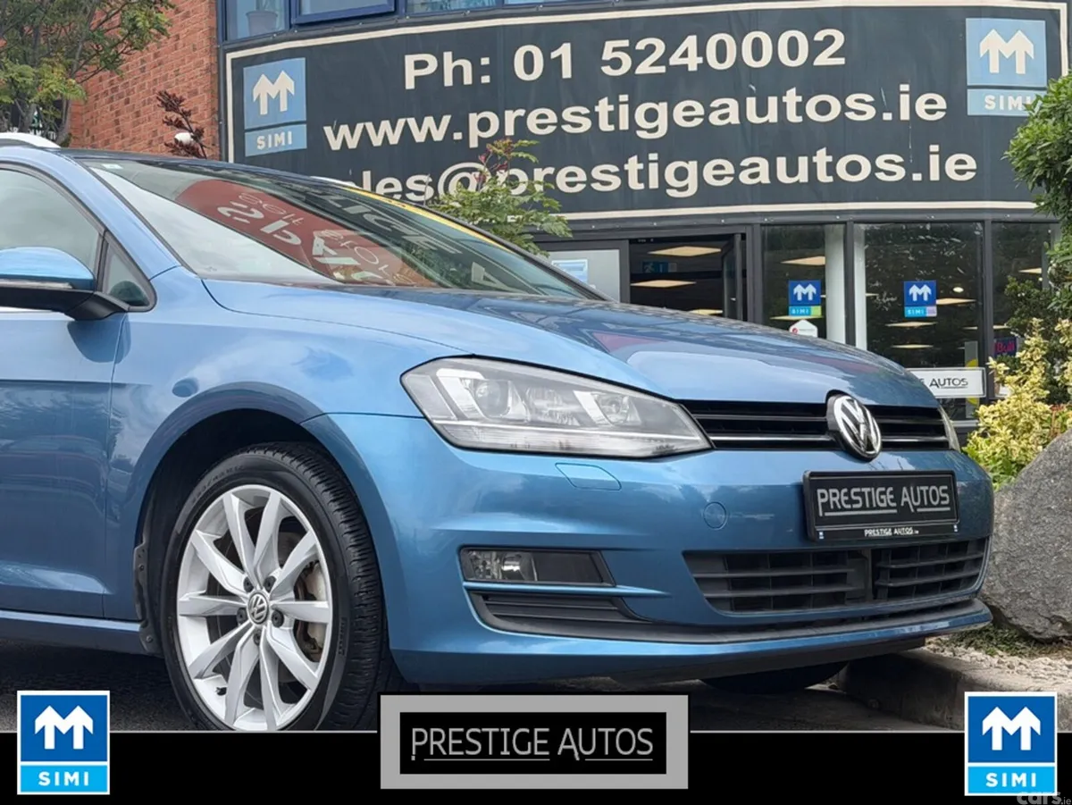 Volkswagen Golf Estate, Petrol, 2017, Blue