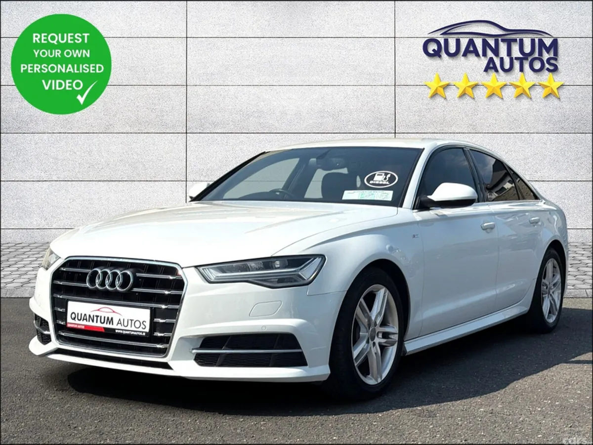 Audi A6 Saloon, Diesel, 2017, White