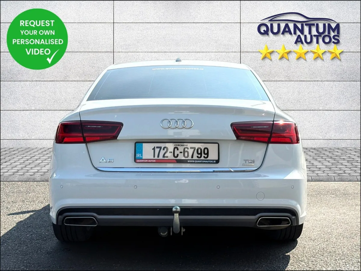 Audi A6 Saloon, Diesel, 2017, White