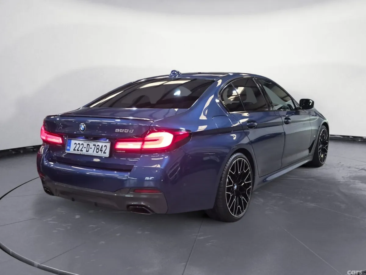 BMW 5-Series Saloon, Diesel, 2022, Blue