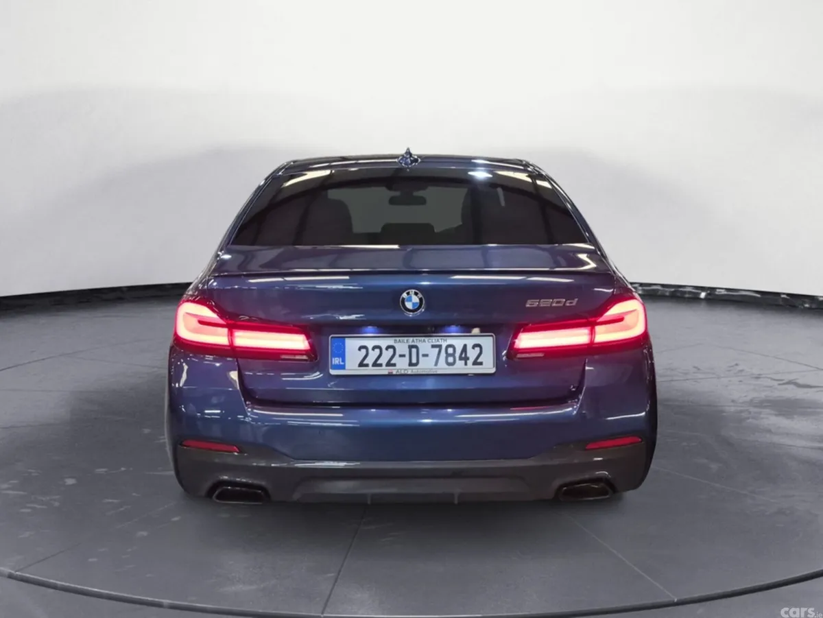 BMW 5-Series Saloon, Diesel, 2022, Blue