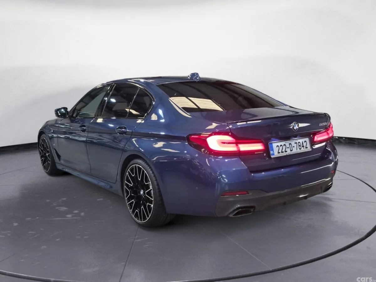 BMW 5-Series Saloon, Diesel, 2022, Blue