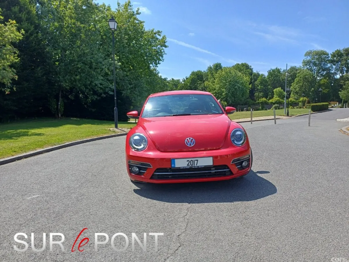 Volkswagen Beetle Hatchback, Petrol, 2017, Red