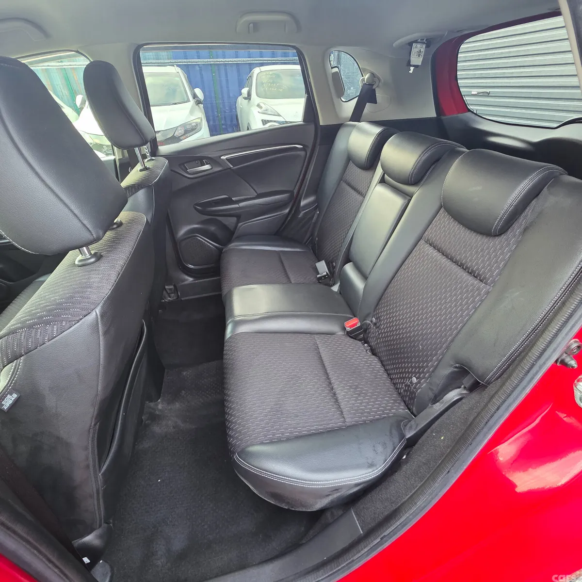 Honda Fit Hatchback, Petrol Hybrid, 2016, Red
