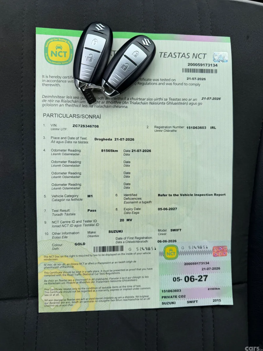 Suzuki Swift Hatchback, Petrol, 2015, Gold