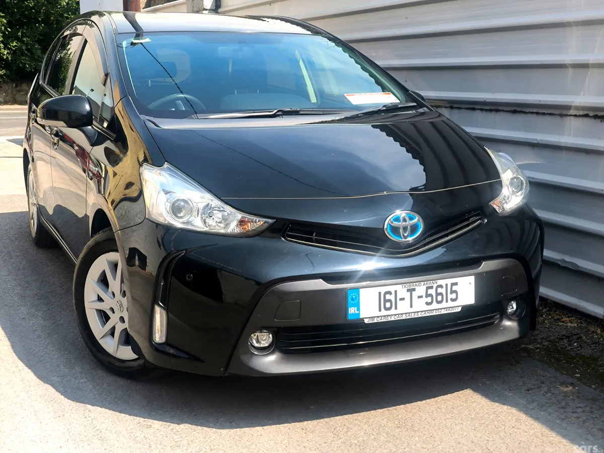 Toyota Prius MPV, Petrol Hybrid, 2016, Black