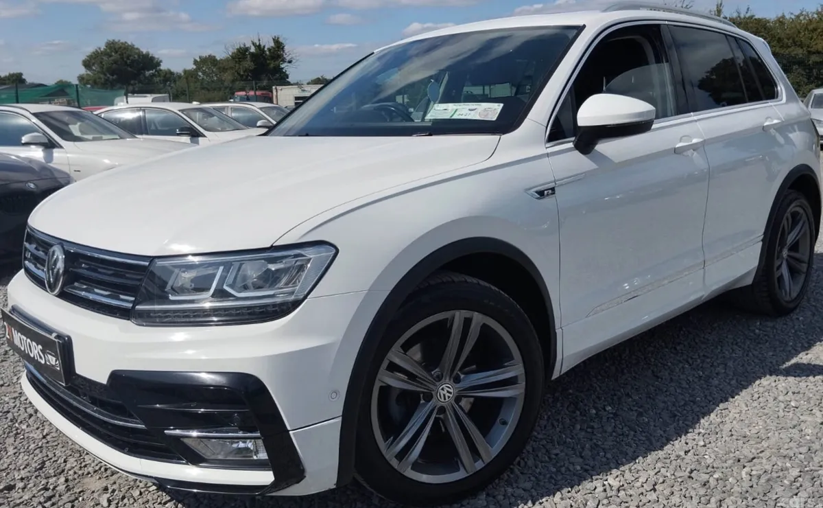 Volkswagen Tiguan SUV, Diesel, 2017, White