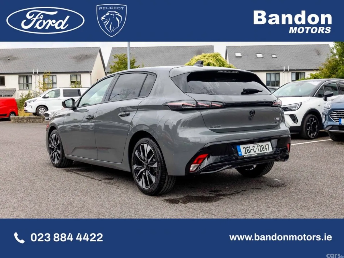 Peugeot 308 Hatchback, Petrol Hybrid, 2026, Grey