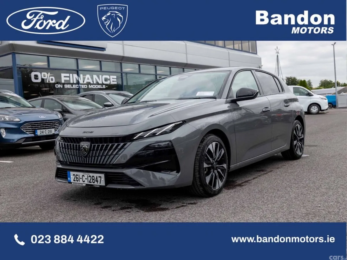 Peugeot 308 Hatchback, Petrol Hybrid, 2026, Grey