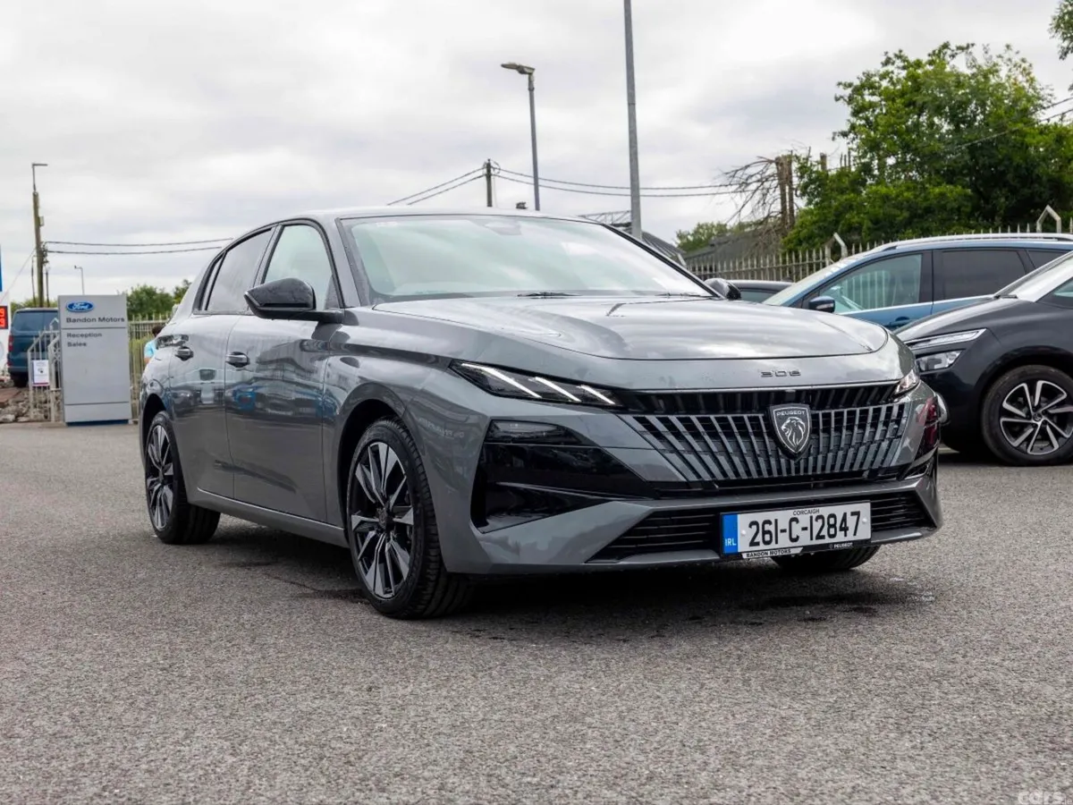Peugeot 308 Hatchback, Petrol Hybrid, 2026, Grey
