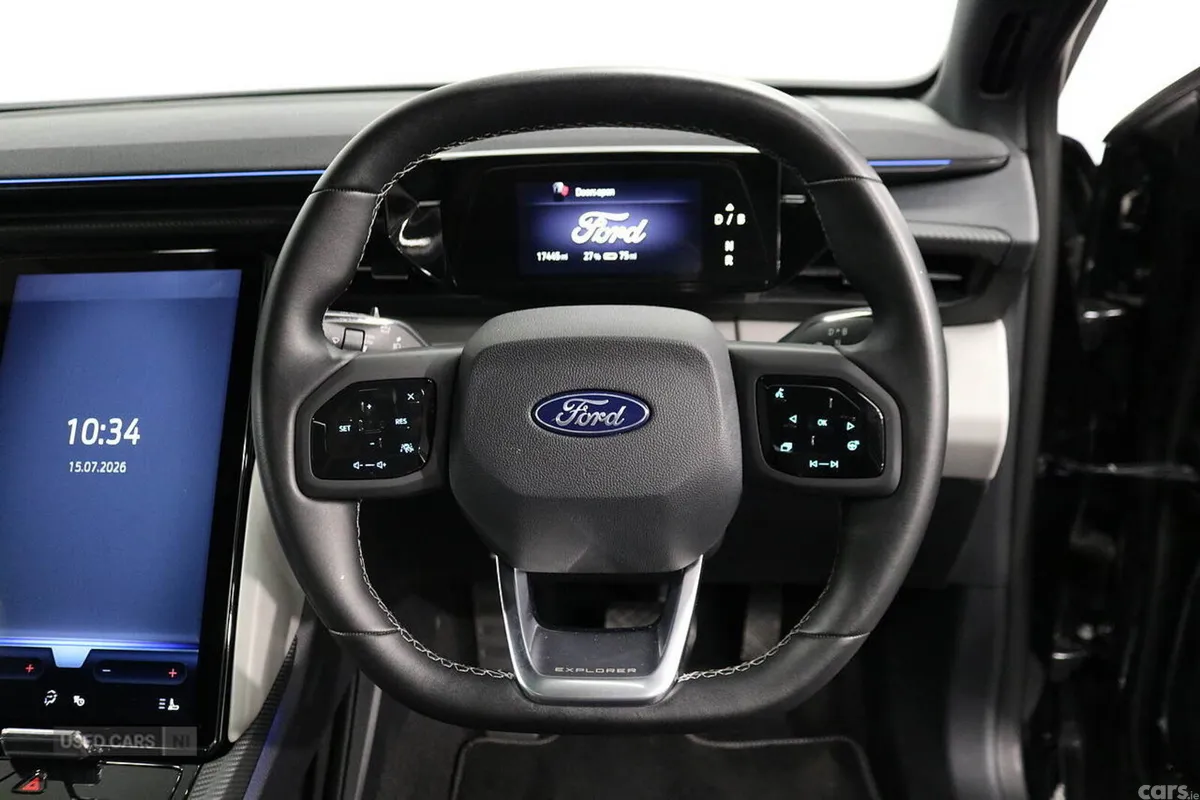 Ford Explorer SUV, Electric, 2025, Black