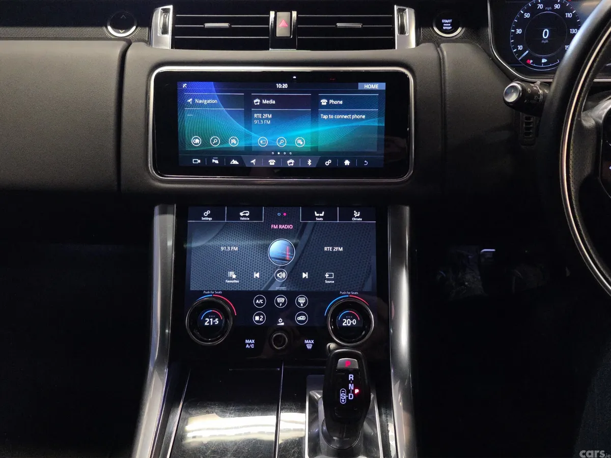 Land Rover Range Rover Sport SUV, Petrol Plug-in Hybrid, 2021, Black