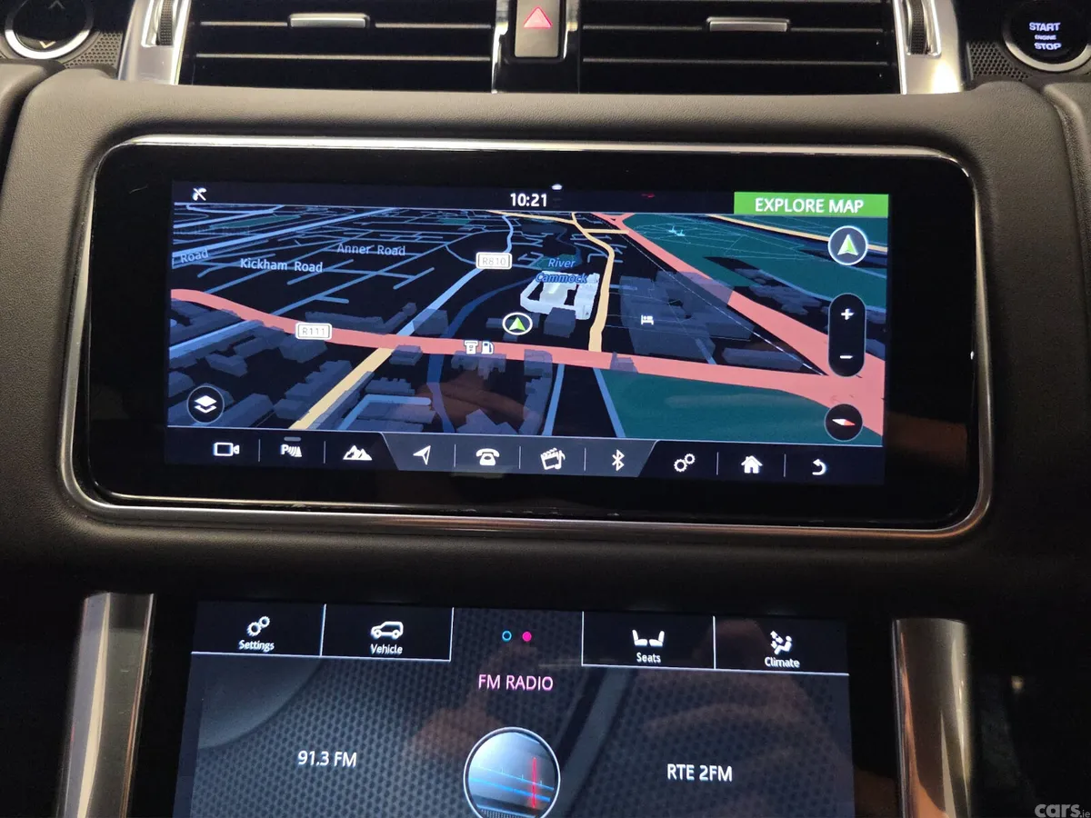 Land Rover Range Rover Sport SUV, Petrol Plug-in Hybrid, 2021, Black