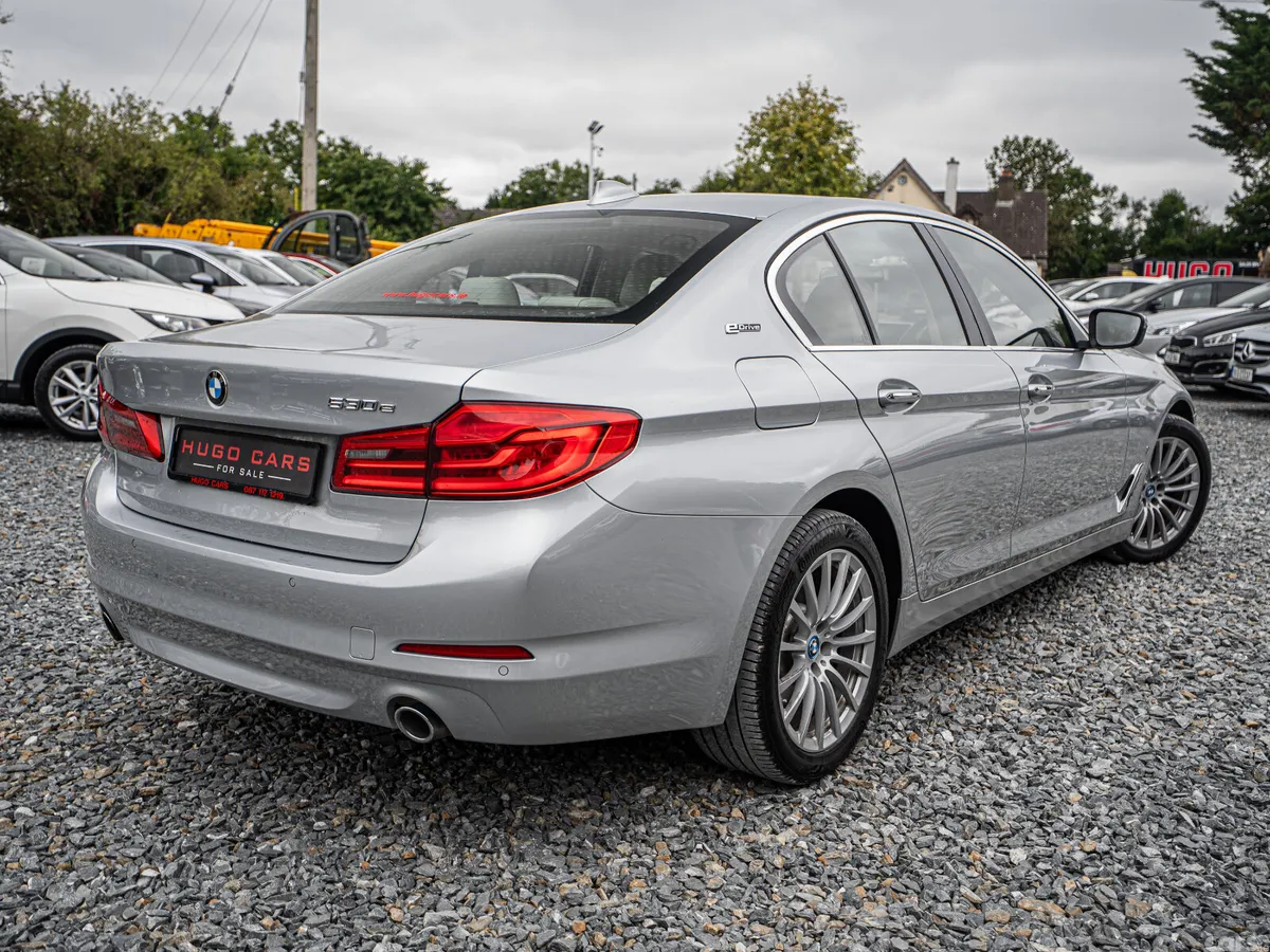 BMW 5-Series Saloon, Petrol Plug-in Hybrid, 2017, Grey