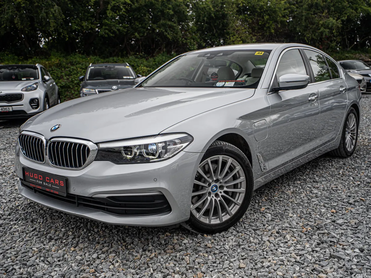 BMW 5-Series Saloon, Petrol Plug-in Hybrid, 2017, Grey