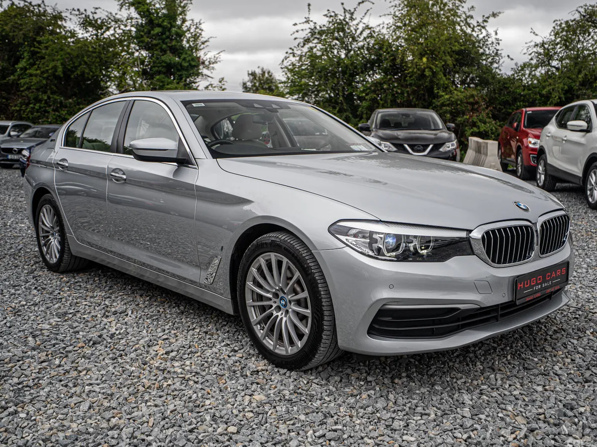 BMW 5-Series Saloon, Petrol Plug-in Hybrid, 2017, Grey