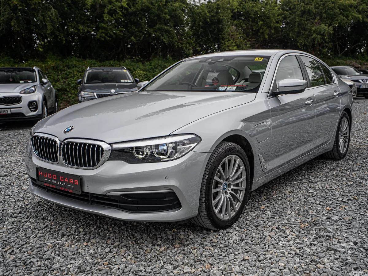 BMW 5-Series Saloon, Petrol Plug-in Hybrid, 2017, Grey