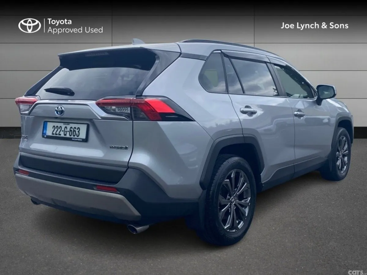 Toyota RAV4 SUV, Petrol Hybrid, 2022, Silver