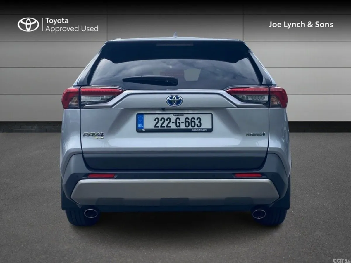 Toyota RAV4 SUV, Petrol Hybrid, 2022, Silver
