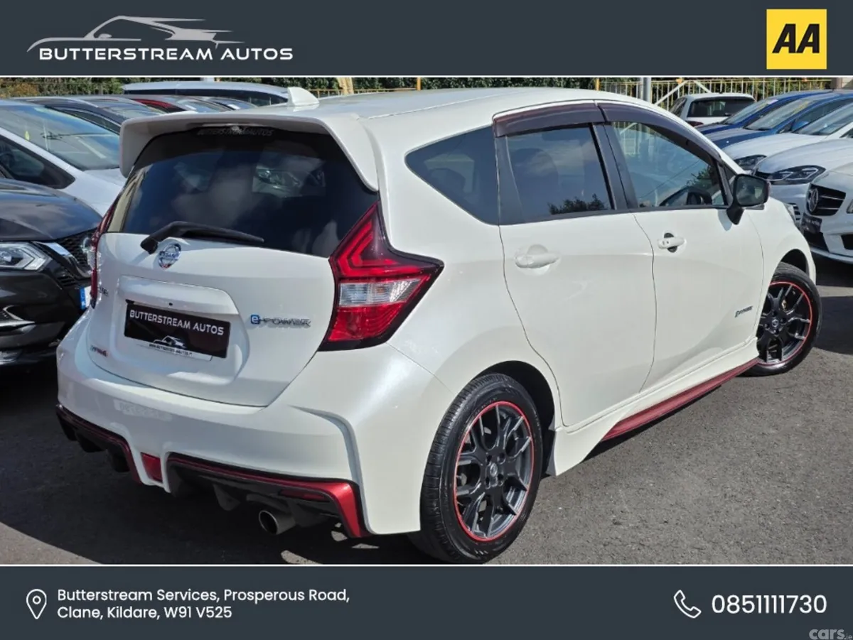 Nissan Note Hatchback, Petrol Hybrid, 2017, White