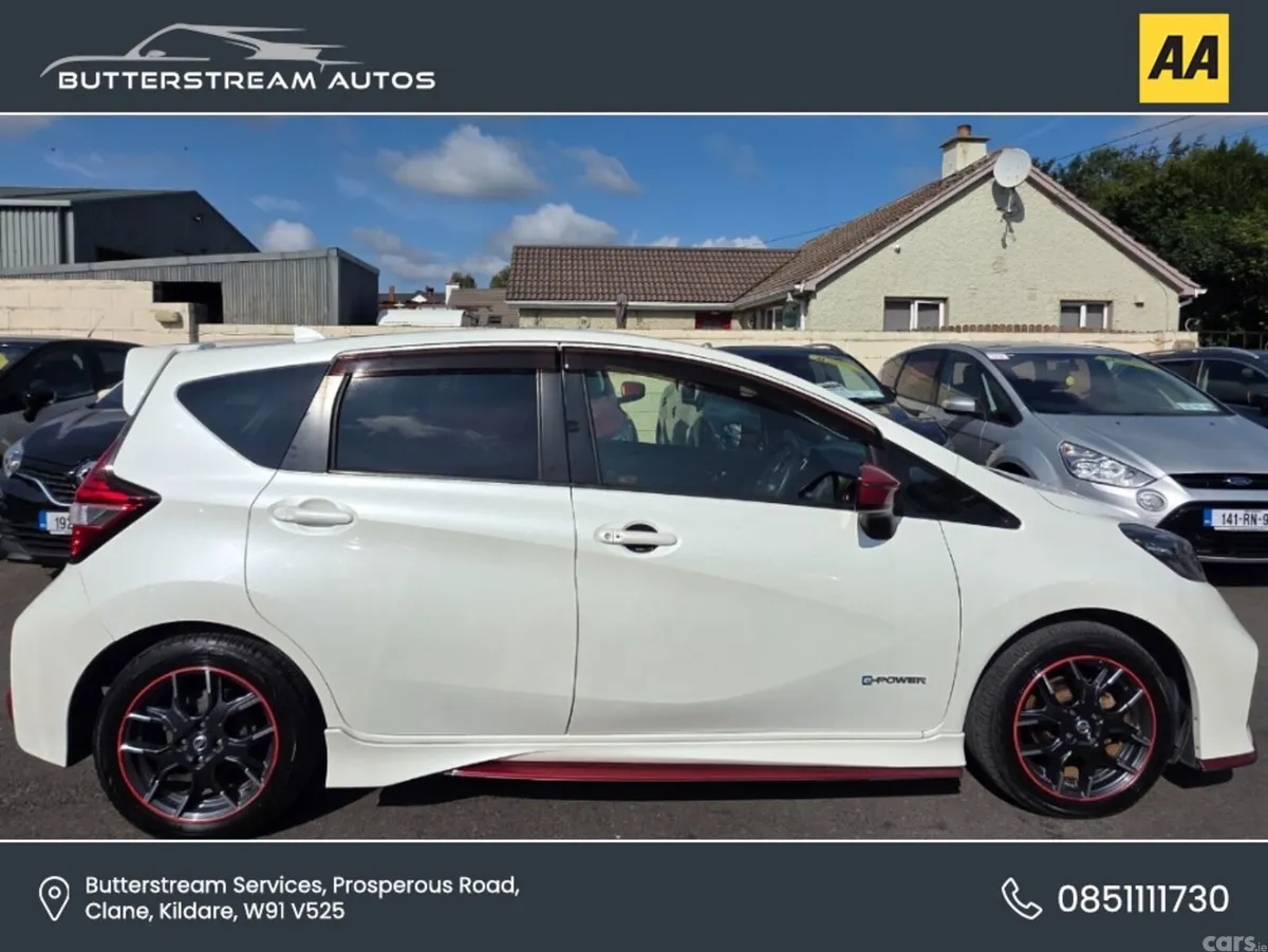 Nissan Note Hatchback, Petrol Hybrid, 2017, White