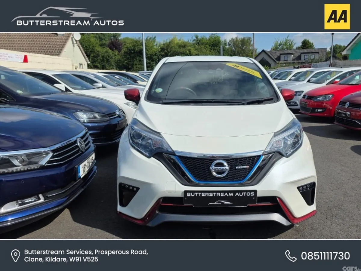Nissan Note Hatchback, Petrol Hybrid, 2017, White