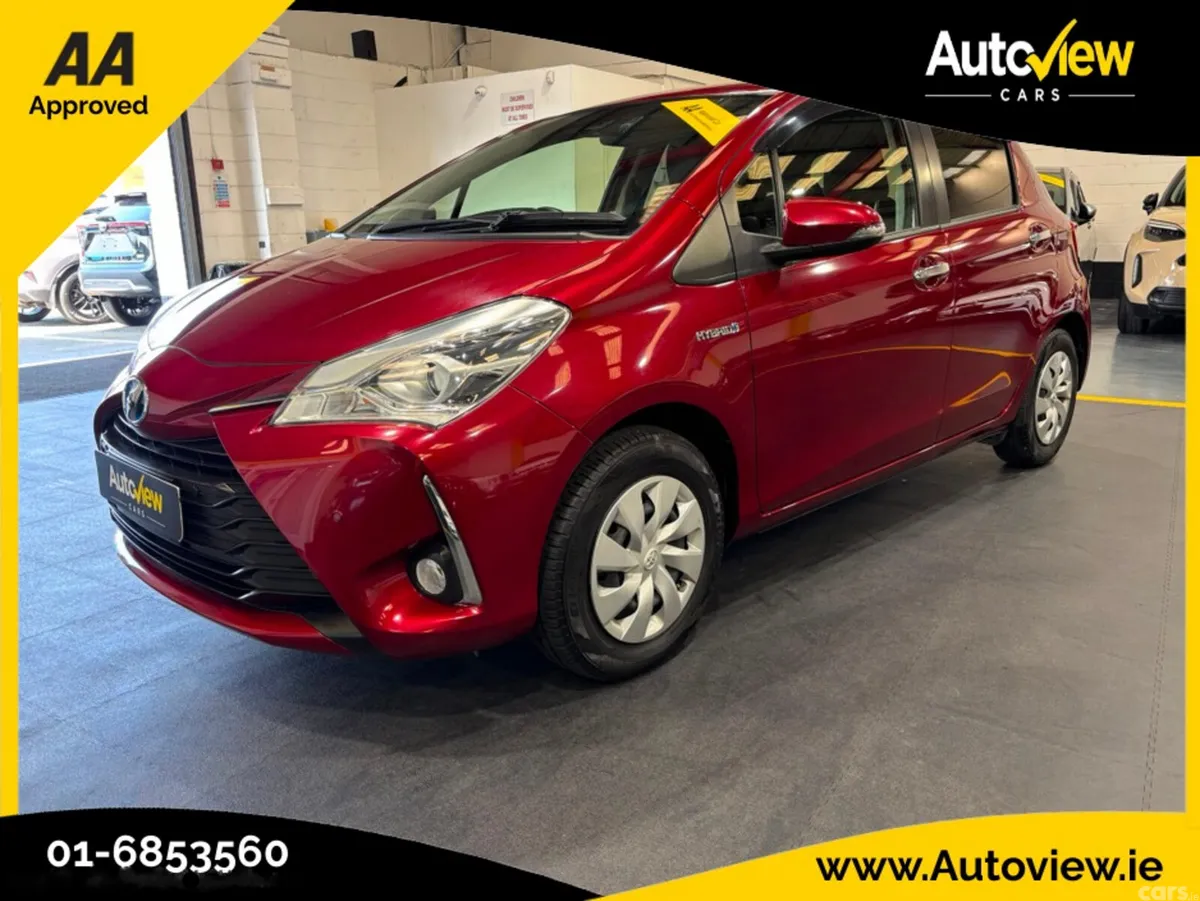 Toyota Vitz Hatchback, Petrol, 2019, Red