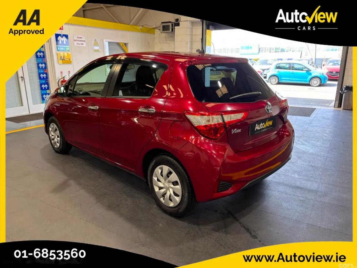 Toyota Vitz Hatchback, Petrol, 2019, Red
