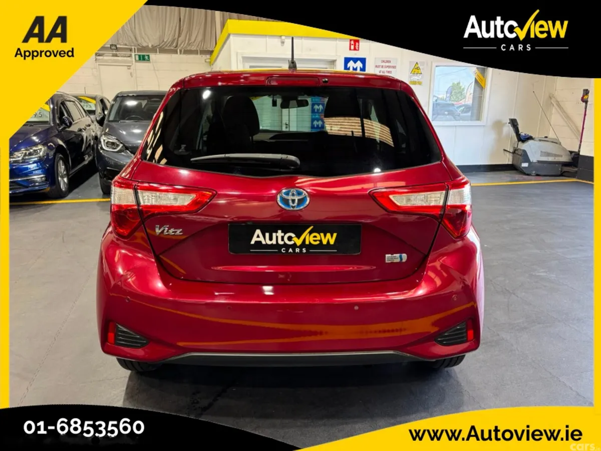 Toyota Vitz Hatchback, Petrol, 2019, Red