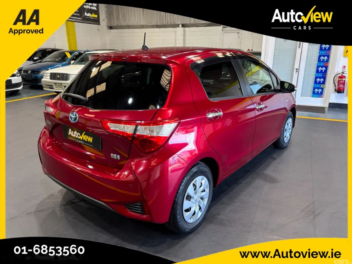 Toyota Vitz Hatchback, Petrol, 2019, Red