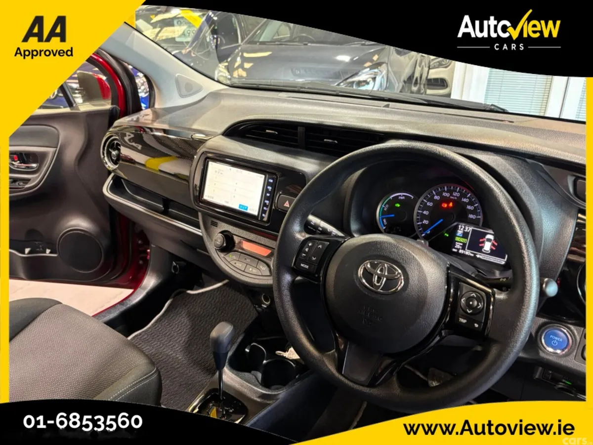 Toyota Vitz Hatchback, Petrol, 2019, Red