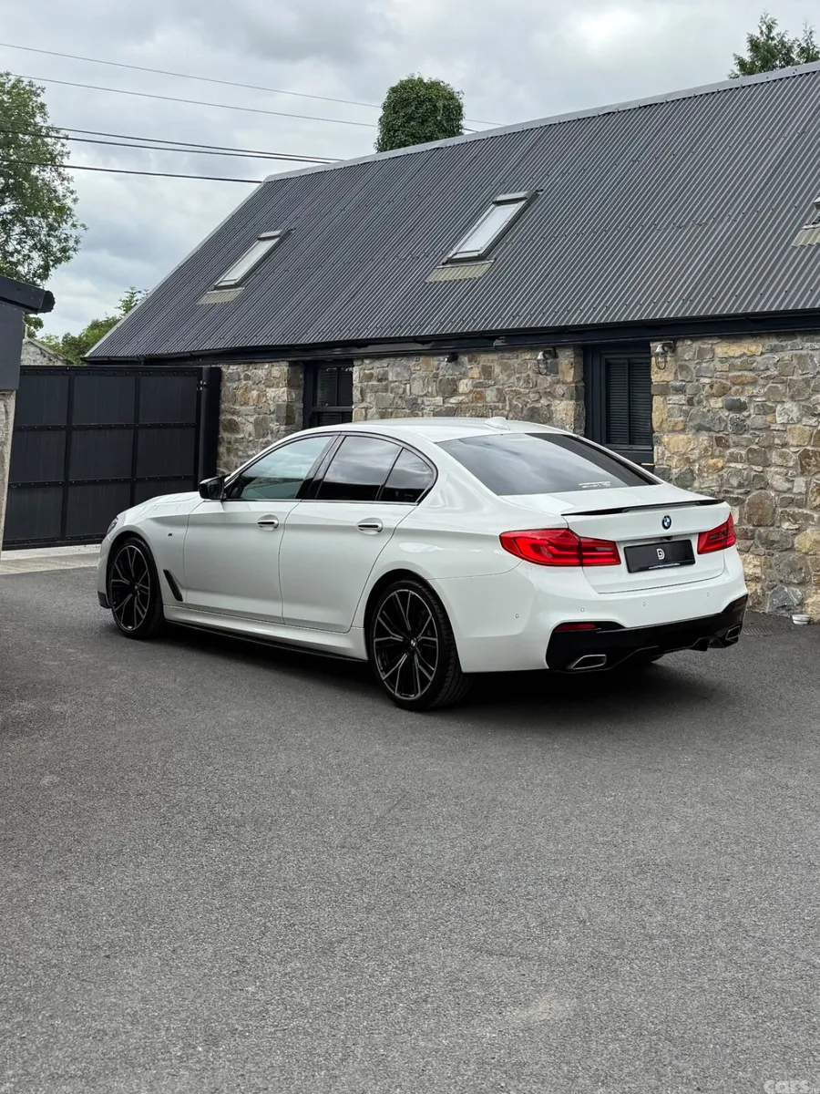 BMW 5-Series Saloon, Diesel, 2017, White