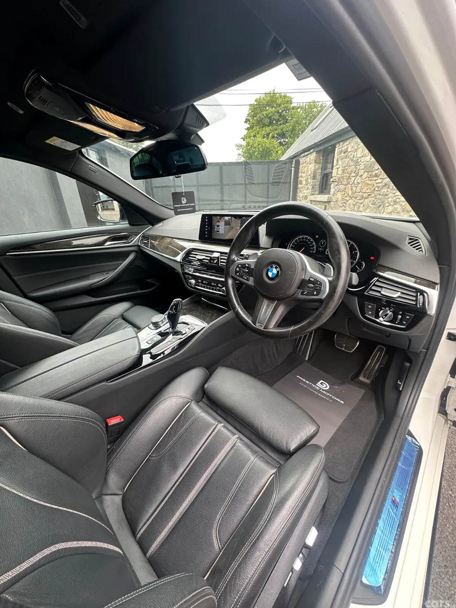 BMW 5-Series Saloon, Diesel, 2017, White