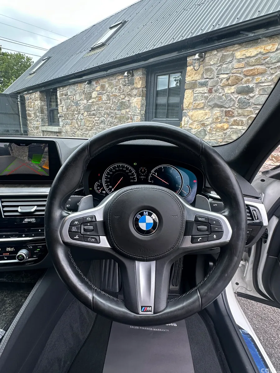 BMW 5-Series Saloon, Diesel, 2017, White