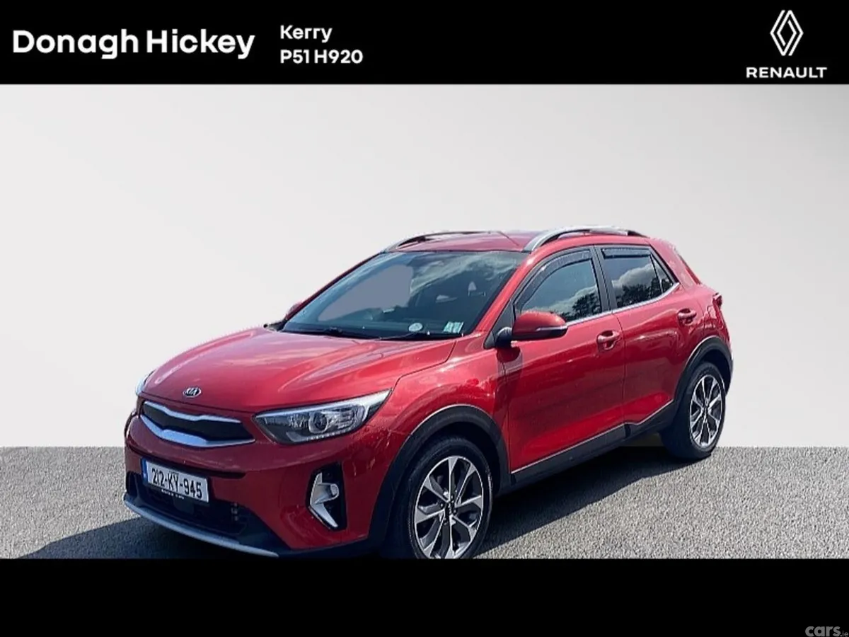 Kia Stonic SUV, Petrol, 2021, Red