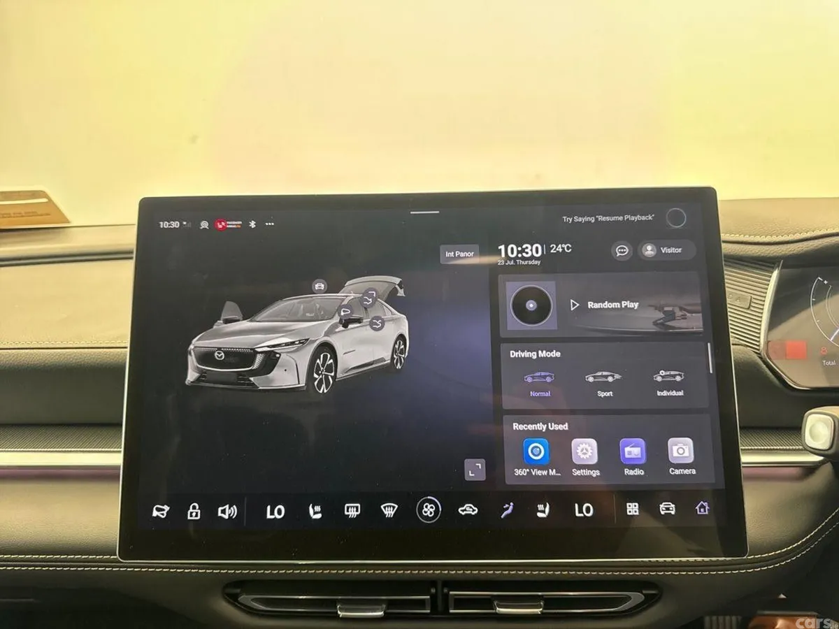 Mazda 6e Saloon, Electric, 2027, White