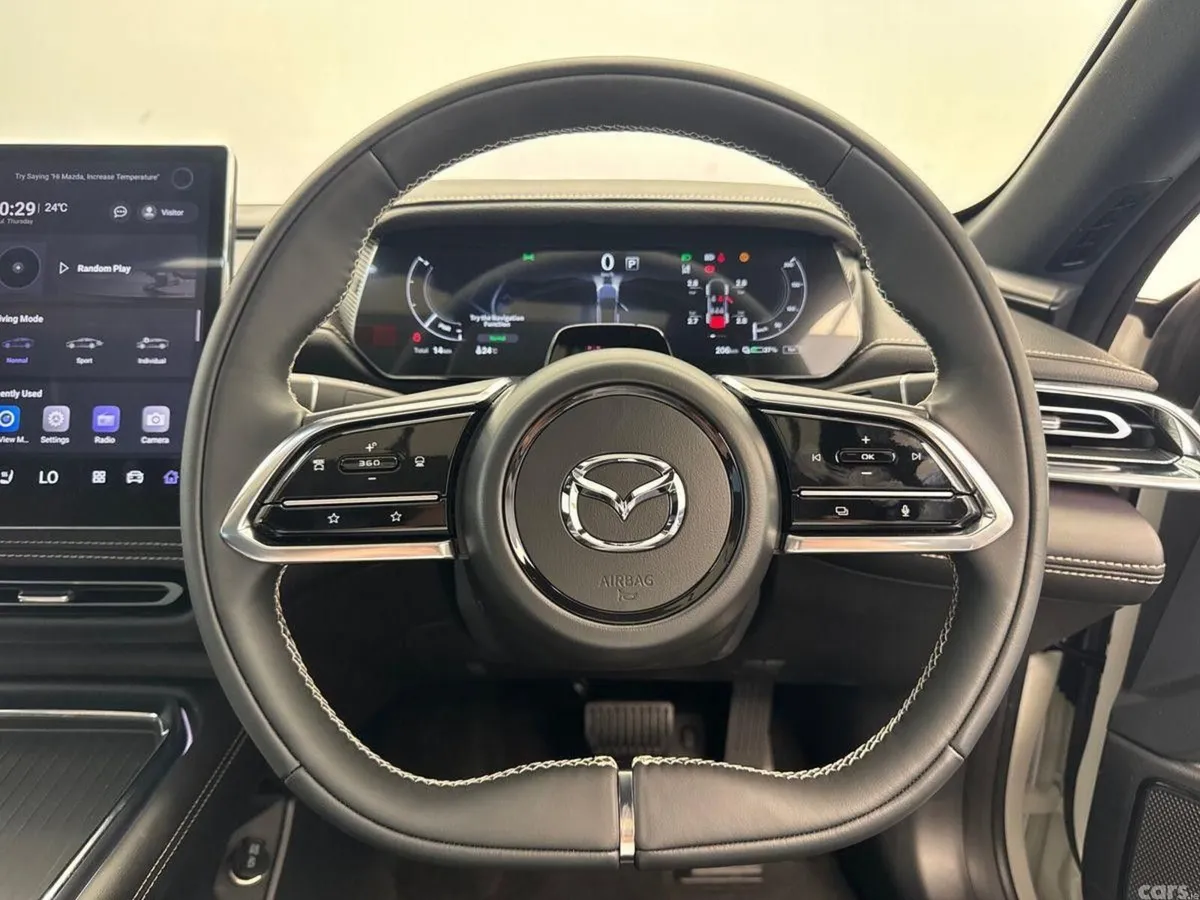 Mazda 6e Saloon, Electric, 2027, White