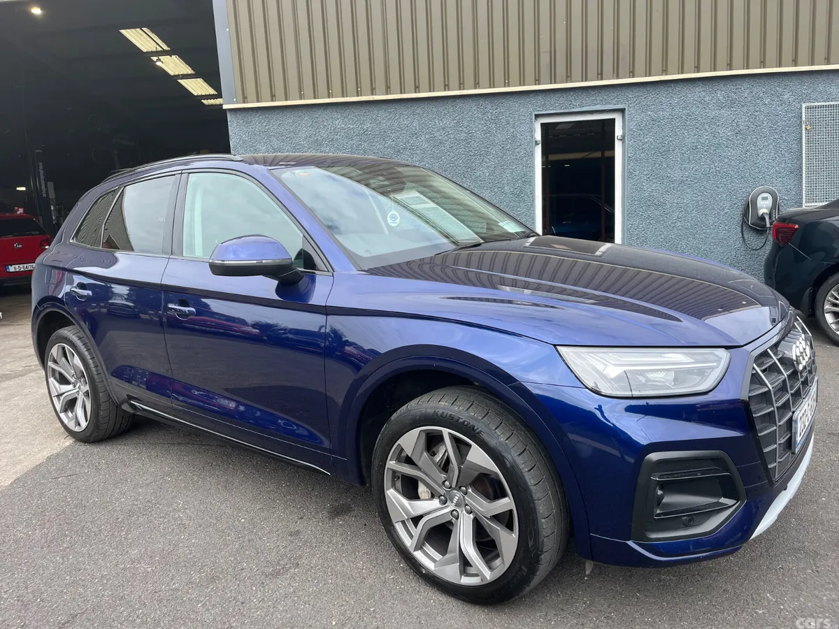 Audi Q5 SUV, Petrol Plug-in Hybrid, 2023, Blue