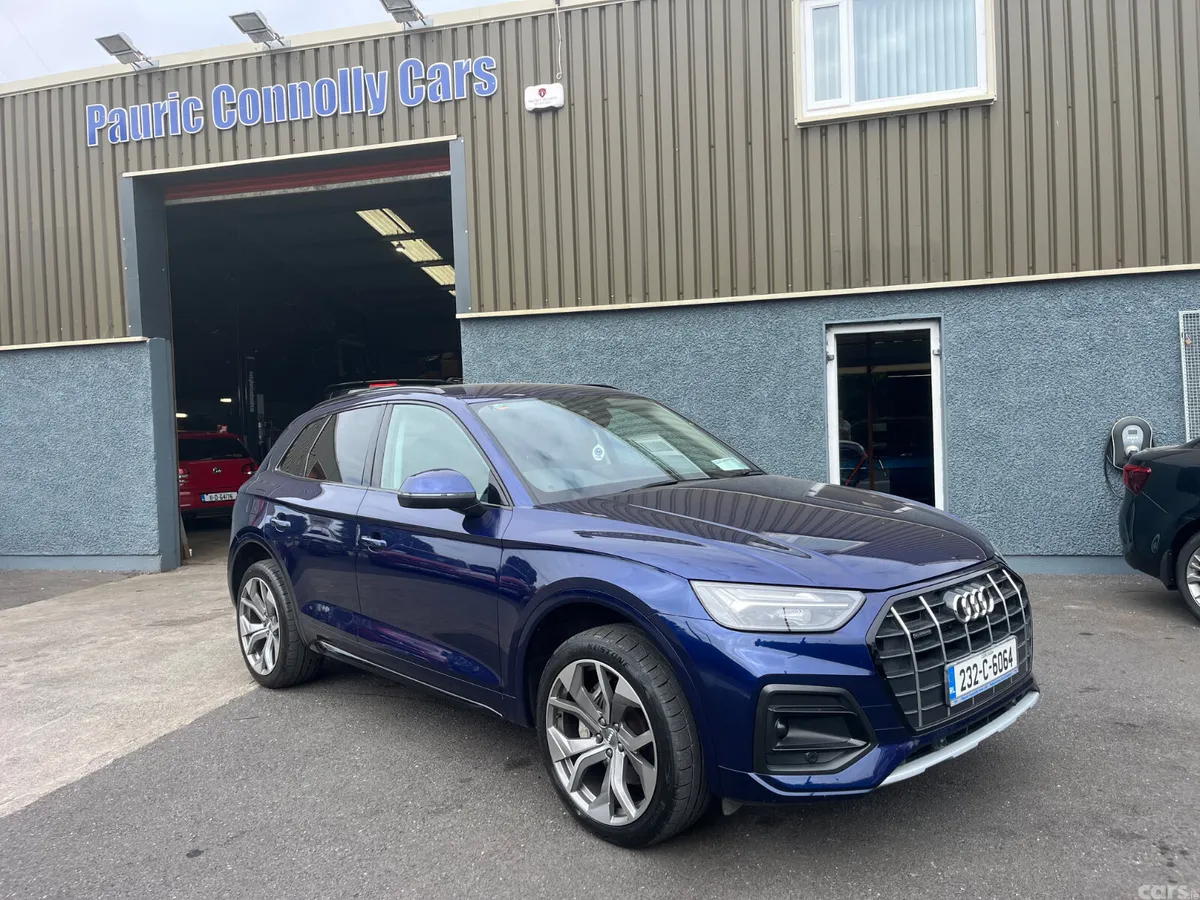Audi Q5 SUV, Petrol Plug-in Hybrid, 2023, Blue