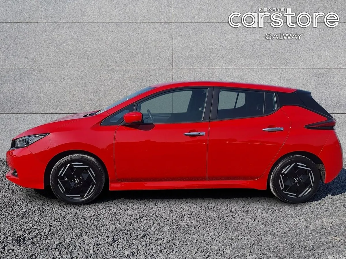 Nissan Leaf Hatchback, Electric, 2023, Red