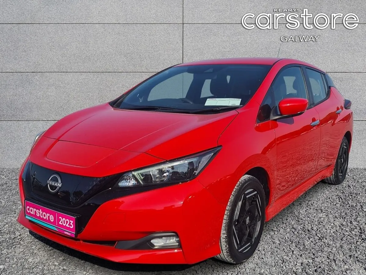 Nissan Leaf Hatchback, Electric, 2023, Red