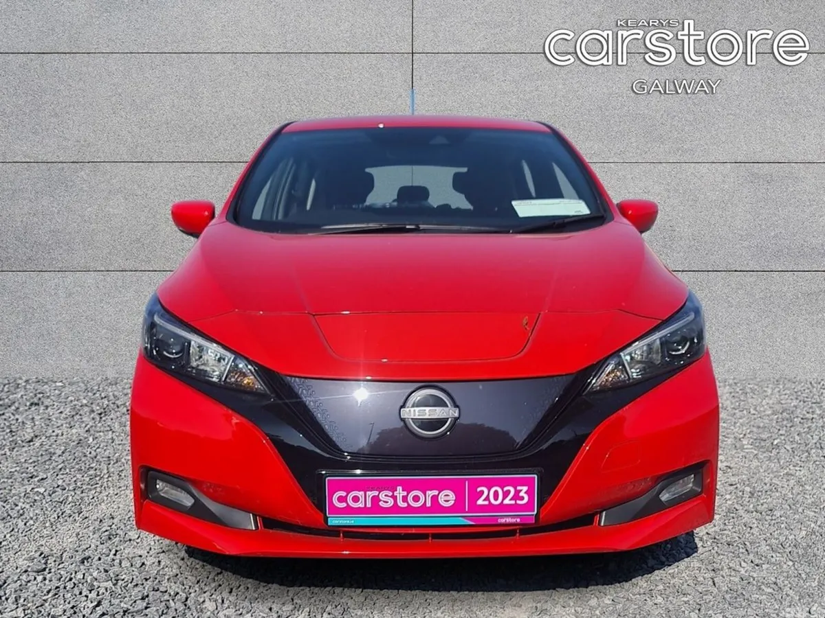 Nissan Leaf Hatchback, Electric, 2023, Red