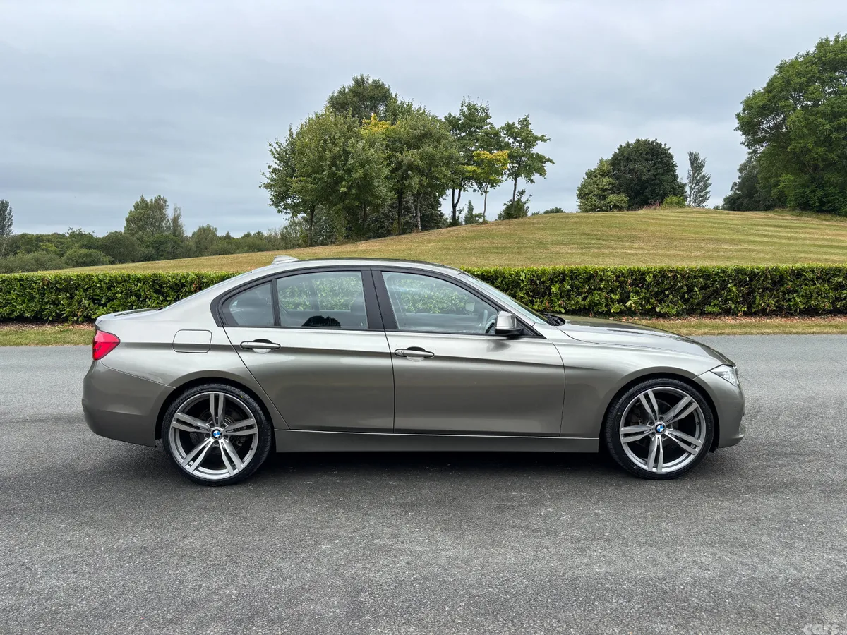 BMW 3-Series Saloon, Diesel, 2015, Brown