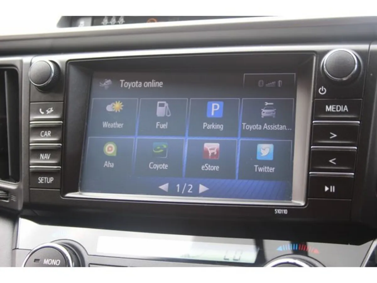 Toyota RAV4 Estate, Petrol Hybrid, 2016, Silver