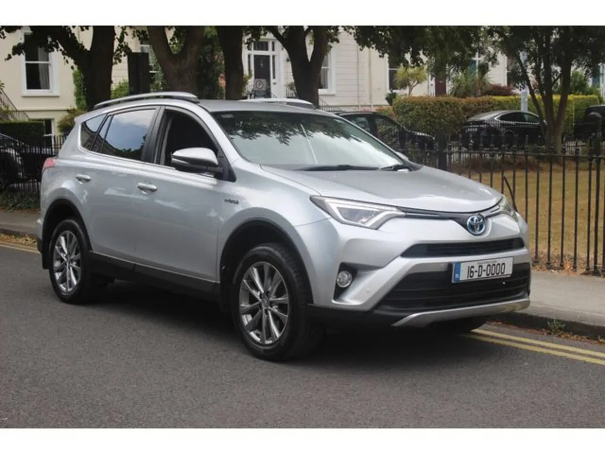 Toyota RAV4 Estate, Petrol Hybrid, 2016, Silver