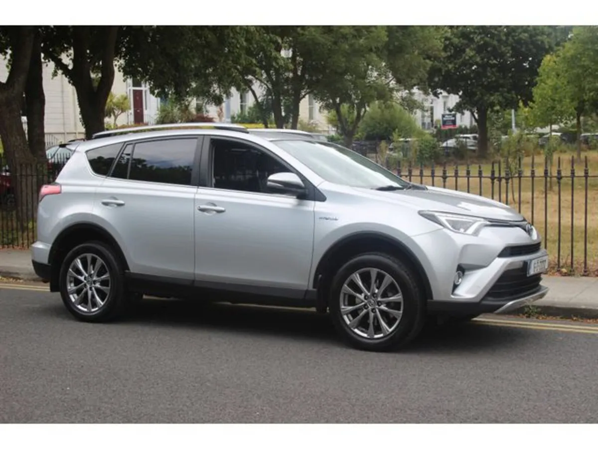 Toyota RAV4 Estate, Petrol Hybrid, 2016, Silver